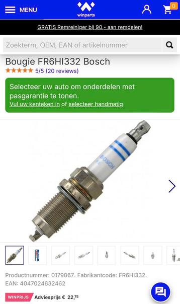 Bougies 4 stuks  beschikbaar voor biedingen