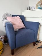 Blauwe fautuil, Ophalen, Gebruikt, Eenpersoons, Minder dan 150 cm