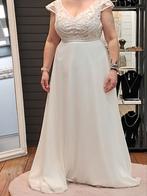 Prachtige crème kleurige trouwjurk, Kleding | Dames, Trouwkleding en Trouwaccessoires, Ophalen of Verzenden, Zo goed als nieuw