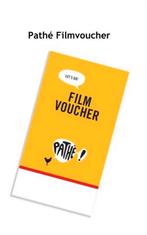 Pathé Voucher ticket, alle dagen geldig Meerdere beschikbaar, Eén persoon, Vrijkaartje alle films