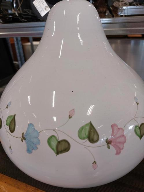 zware art deco antieke lampenvaas witporseleinen uniek ., Antiek en Kunst, Antiek | Porselein, Ophalen of Verzenden