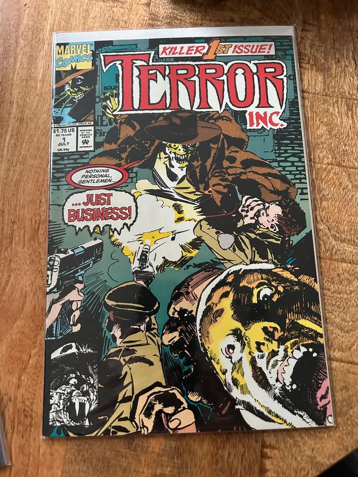 Terror Inc. #1 (Marvel Comics 1992), Boeken, Strips | Comics, Gelezen, Eén comic, Amerika, Ophalen of Verzenden