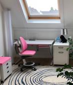 MOLL children’s ergonomic chair and desk set, Ophalen, Gebruikt, Roze, Bureaustoel
