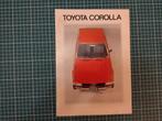 Toyota Corolla (E70) 1980 brochure, Ophalen of Verzenden, Gelezen, Toyota