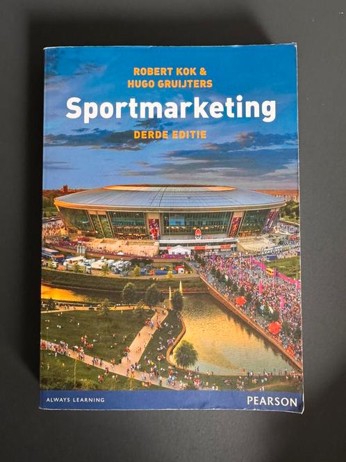 Hugo Gruijters - Sportmarketing, Boeken, Studieboeken en Cursussen, Zo goed als nieuw, HBO, Verzenden
