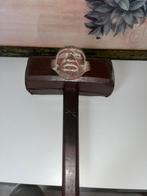 Aparte houten hamer met gezicht, Antiek en Kunst, Ophalen of Verzenden
