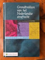 Grondtrekken van het Nederlandse strafrecht, achtste druk, Boeken, Nieuw, Wolters Kluwer, Alpha, HBO
