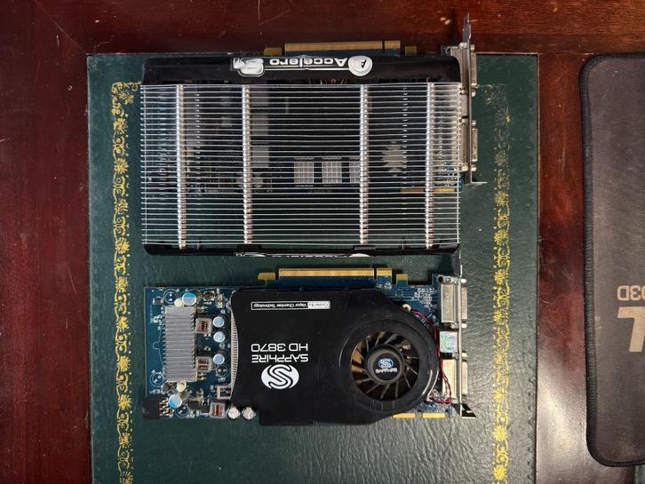 2x SAPPHIRE RADEON HD 3870 512MB GDDR4 PCI-E, Computers en Software, Videokaarten, Gebruikt, Ophalen of Verzenden