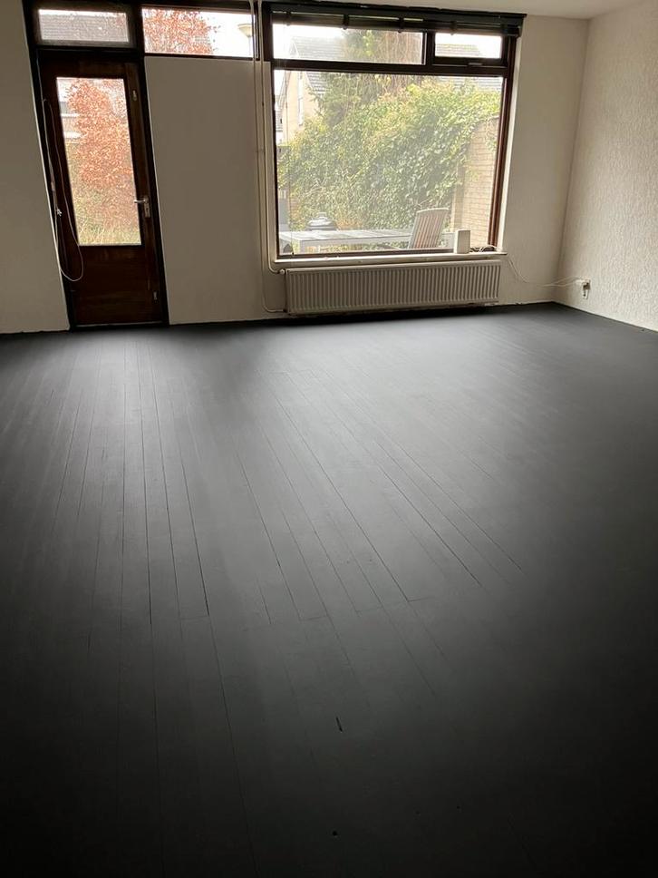 Houten vloer grenen ~34m2, Doe-het-zelf en Verbouw, Vloerdelen en Plavuizen, Gebruikt, Parket, Hout, 150 cm of meer, 10 tot 30 cm