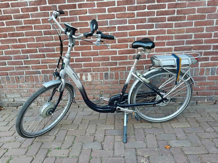 Elektrische Sparta Entree fiets lage instap 2700km 44 frame, Fietsen en Brommers, Elektrische fietsen, Zo goed als nieuw, Sparta
