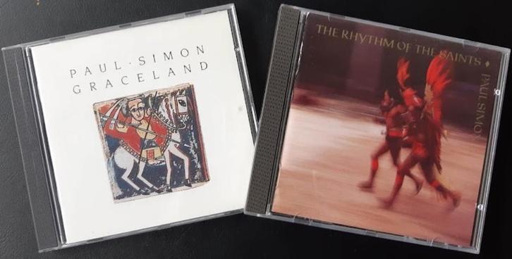 PAUL SIMON - Graceland & Rhythm of the saints 2CDs)t), Cd's en Dvd's, Cd's | Rock, Zo goed als nieuw, Singer-songwriter, Ophalen of Verzenden