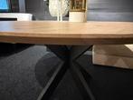 Eiken Eettafel Rond Daan, Ophalen, Industriepark 2, Schaijk, Rond, Nieuw