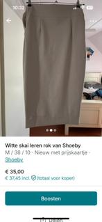 Nieuwe skai-leren rok van Shoeby, Kleding | Dames, Rokken, Maat 38/40 (M), Wit, Nieuw, Ophalen of Verzenden