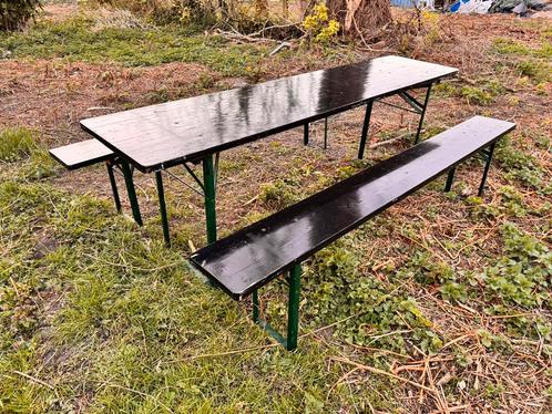 Biertafel setjes te huur. Festivalset inklapbare bierbank, Hobby en Vrije tijd, Feestartikelen | Verhuur, Nieuw, Overige, Ophalen of Verzenden