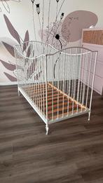 Ledikant, wit, staal, fabrikant: Diss, Ophalen, Gebruikt, Ledikant