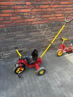 Puky baby driewieler met duwstang, Ophalen, Gebruikt, Duwstang