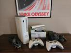 xbox 360 60gb wit + games, Ophalen of Verzenden, Gebruikt, 60 GB, 360 Arcade of Core