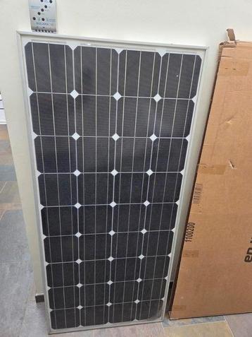 Zonnepaneel set camper 120Wp 148x48cm / incl. Omvormer beschikbaar voor biedingen