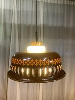Vintage hanglamp emaille,Hustadt  ,Space Age 1970, Ophalen of Verzenden