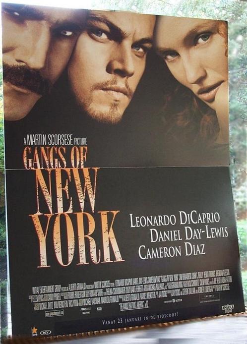 Gangs of New York - Bioscoop standee, Verzamelen, Film en Tv, Gebruikt, Film, Poster, Ophalen