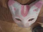 Therian mask Roze, Ophalen of Verzenden, Zo goed als nieuw