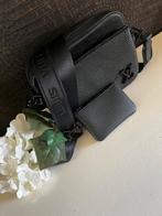 Nieuwe heren leren tas, Sieraden, Tassen en Uiterlijk, Tassen | Schoudertassen, Ophalen of Verzenden, Zo goed als nieuw, Zwart