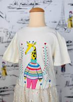 Gucci meisjes t-shirt met giraffe maat 6 (210 euro), Meisje, Gucci EU, Zo goed als nieuw, Shirt of Longsleeve