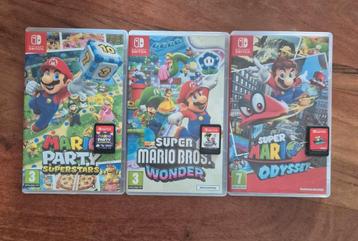 Mario Nintendo Switch Games te koop beschikbaar voor biedingen