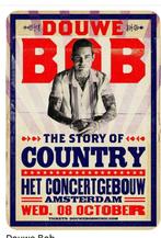Douwe Bob the story of country - Het concertgebouw, Tickets en Kaartjes, Twee personen