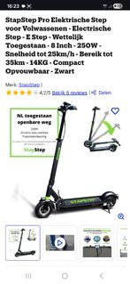 Stap step Pro, Fietsen en Brommers, Ophalen, Zo goed als nieuw, Elektrische step (E-scooter), Stapstep