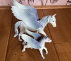 Schleich Pegasus veulen en merrie (7), Ophalen of Verzenden, Zo goed als nieuw