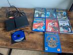 PlayStation 2 Slim console met spellen, Spelcomputers en Games, Spelcomputers | Sony PlayStation 2, Ophalen, Zwart, Zonder controller