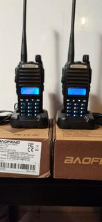 Set UV-82 (8W versie ) Portofoons nieuw, geprogrammeerd!, Ophalen of Verzenden, Zo goed als nieuw, 15 km of meer