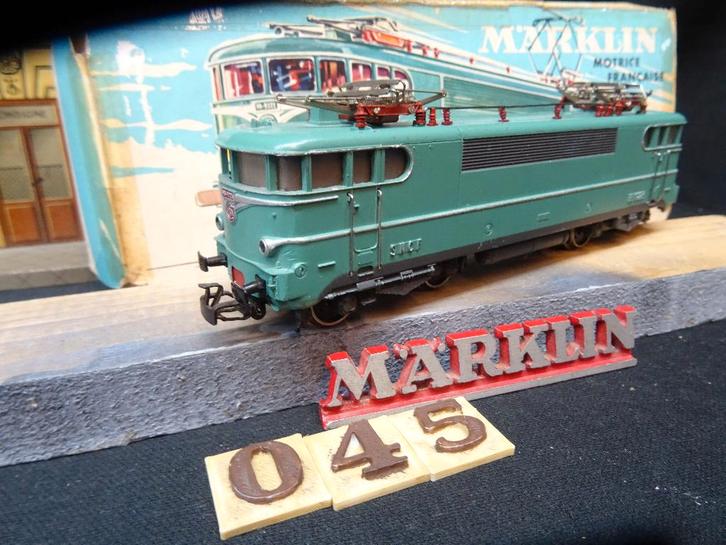 045=Marklin 3038-2 E loc van de Franse spoorwegen.291, Hobby en Vrije tijd, Modeltreinen | H0, Gebruikt, Locomotief, Wisselstroom