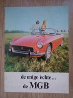 MGB brochure, Boeken, Auto's | Folders en Tijdschriften, Ophalen of Verzenden, Gelezen, Overige merken