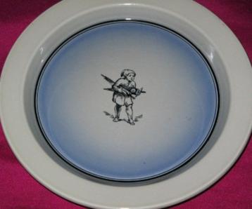 Kinderbordje met Deense Klaas Vaak. Royal Copenhagen 1954  beschikbaar voor biedingen