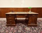Klassiek Engels Chesterfield Bureau Partnerdesk, Antiek en Kunst, Ophalen