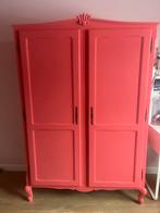 Prachtige brocante roze kast baby- /meisjeskamer vintage, Kinderen en Baby's, Kinderkamer | Commodes en Kasten, Ophalen, Kast