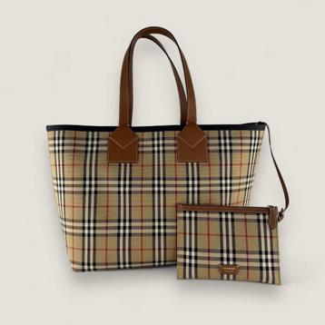 Burberry London tote met pouch  beschikbaar voor biedingen