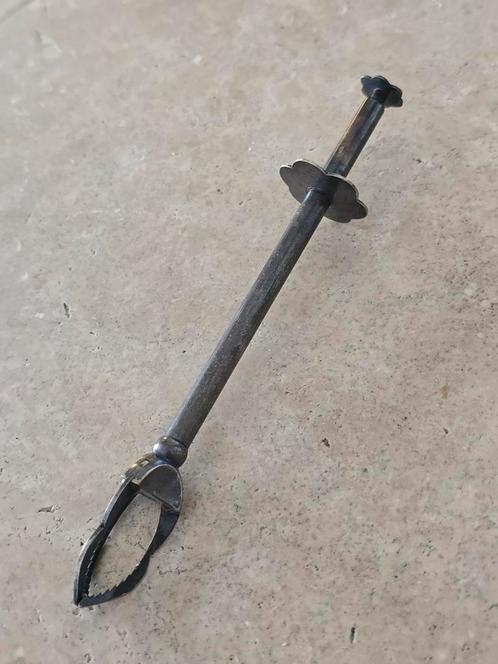 vintage verzilverde sierlijke cocktailtang / ijsblokjes tang, Antiek en Kunst, Antiek | Keukenbenodigdheden, Ophalen of Verzenden