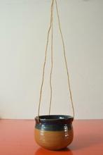 Retro vintage jaren 70 hang bloempot / plantenhanger, Ophalen of Verzenden