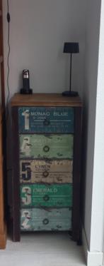 Kleurrijke Xenos ladekast, Ophalen, 5 laden of meer, 50 tot 100 cm, Zo goed als nieuw