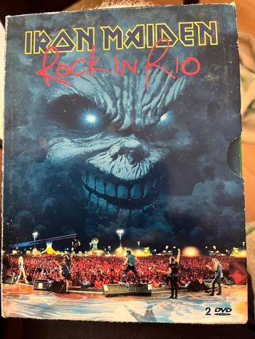 Iron Maiden rock in Rio dubbel DVD beschikbaar voor biedingen