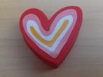 # NIEUW # designer hart gummetje, Verzamelen, Ophalen of Verzenden, Nieuw, Gebruiksvoorwerp
