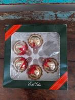 Vintage gekleurde kerstballen, Ophalen of Verzenden, Gebruikt