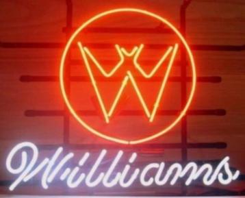 Williams pinball neon flipperkast gameroom decoratie neons beschikbaar voor biedingen