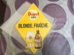 Duvel 6,66% reclamebord metaal, Ophalen of Verzenden, Zo goed als nieuw, Reclamebord