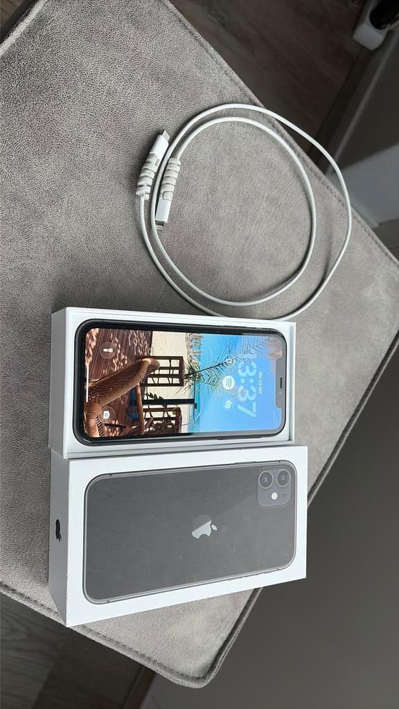 Iphone 11, Telecommunicatie, Mobiele telefoons | Apple iPhone, Gebruikt, 128 GB, Zonder abonnement, Zonder simlock, iPhone 11