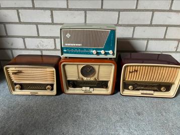 4x Telefunken radio’s jaren 50/60 beschikbaar voor biedingen