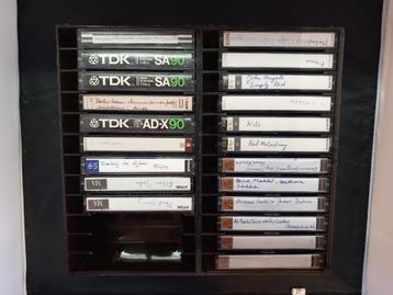 Lot cassettes - Metal/chrome - 21 stuks beschikbaar voor biedingen